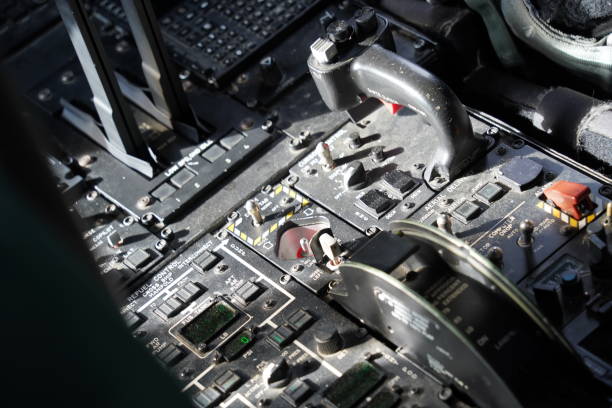 istock Crystal Clear Dashboard of HH-60 Helicopter 1661515491