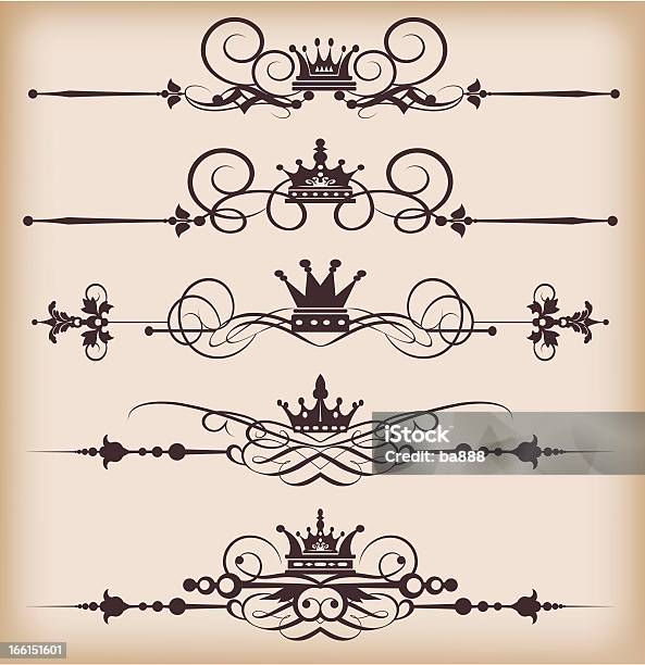 Elementos De Design De Vector Imagemconjunto 22 - Arte vetorial de stock e mais imagens de Antiguidade - Antiguidade, Arte, Arte e Artesanato - Arte visual