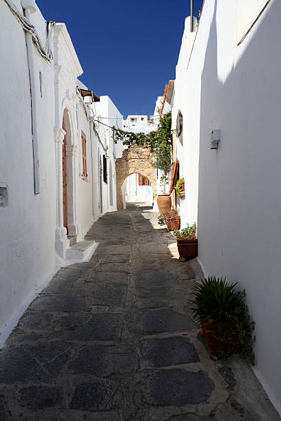 istock Lindos Streets and Passageways 166152699
