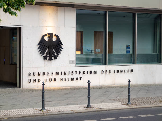 ministero dell'interno tedesco esterno dell'edificio - ministry of the interior foto e immagini stock