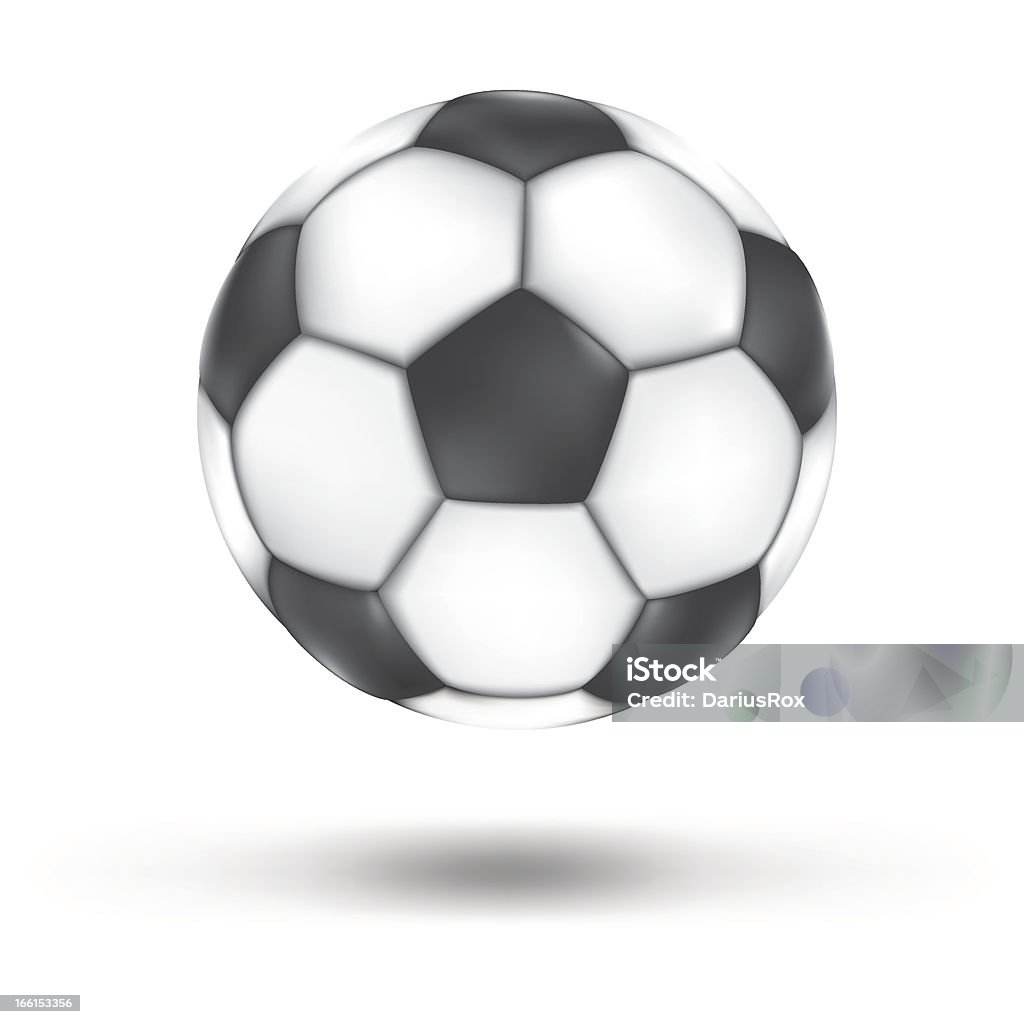 サッカーボール - まぶしいのロイヤリティフリーベクトルアート