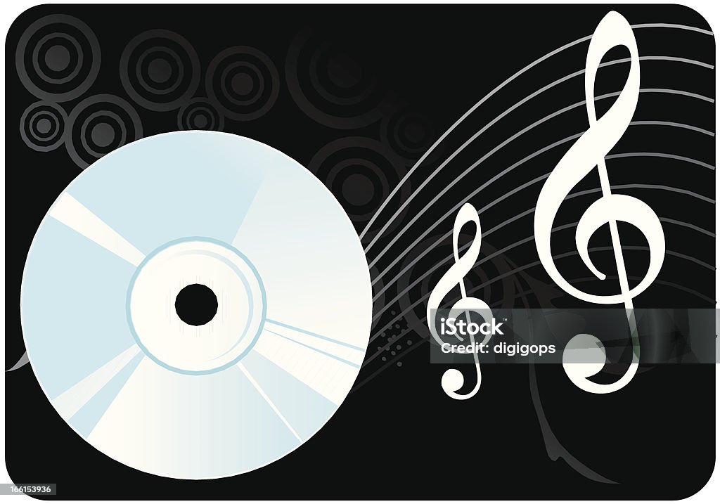 Compact Disc Pretty Compact Disc Stock Illustration - Download Image Now - Compact Disc ...