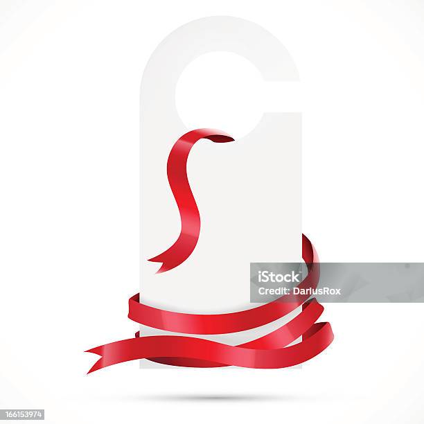 Paper Lement With Ribbon Stock Illustration - Download Image Now - Backgrounds, Blank, Business