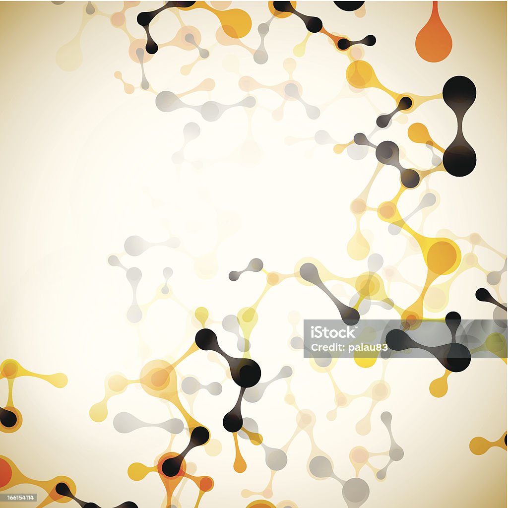 Молекула ДНК - Векторная графика Абстрактный роялти-фри