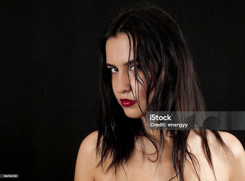 Sembrava Bellissima giovane donna - Foto stock royalty-free di 20-24 anni