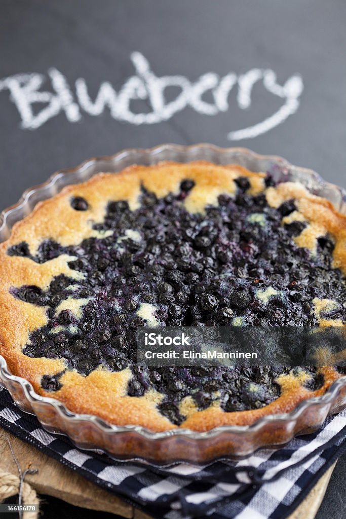 Blaubeerkuchen - Lizenzfrei Amerikanische Heidelbeere Stock-Foto