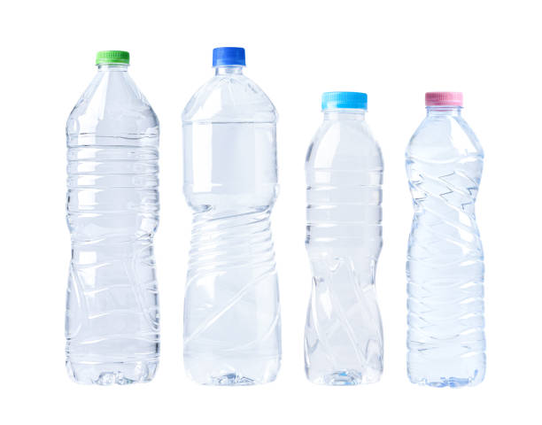 istock Plastic water bottle isolated on white background. 1661564753