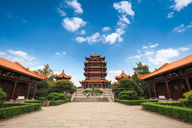 istock chinese wuhan yellow crane tower 166156602