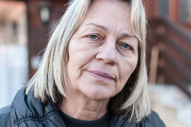 istock Portrait of a senior lady 166156612