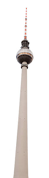 istock Isolated Berlin Television Tower Fernsehturm 166159418