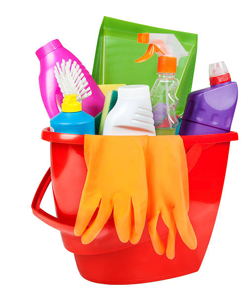 istock cleaning products isolated on white 166159844