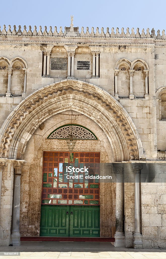 Al-Aqsa-Moschee Eingang - Lizenzfrei Al-Aqsa-Moschee Stock-Foto