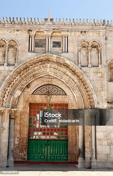 Foto de Mesquita De Alaqsa Entrada e mais fotos de stock de Amarelo - Amarelo, Antigo, Arcaico