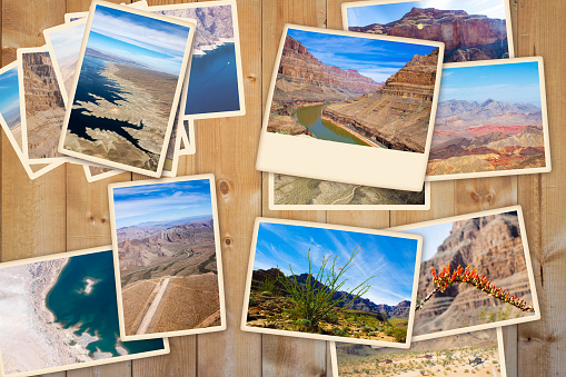 beautiful Instant Camera Vacation Pictures of the grand canyon aerial view