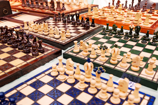 Chess Boards For Sale at Mauerpark Sunday Flea Market