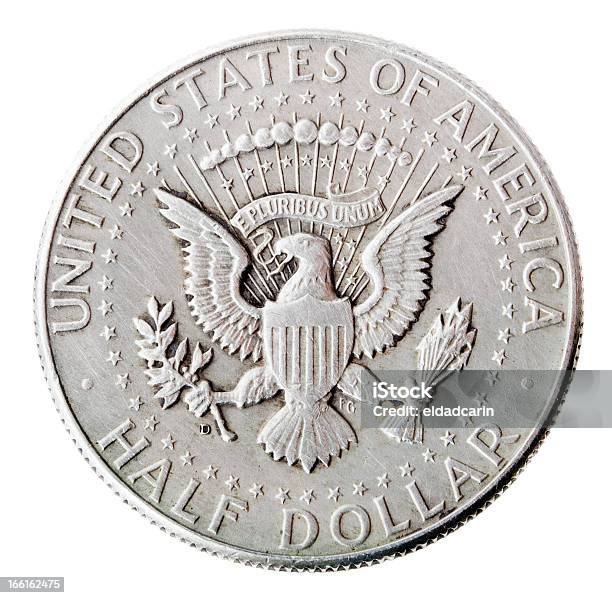 Silver Kennedy Pół Dolara Korzenie Czołowy - zdjęcia stockowe i więcej obrazów Insygnia prezydenckie - Insygnia prezydenckie, USA, 1960-1969