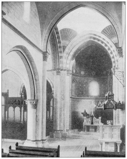 istock Antique image from British magazine: Church of the Redeemer, Jerusalem 1661641193