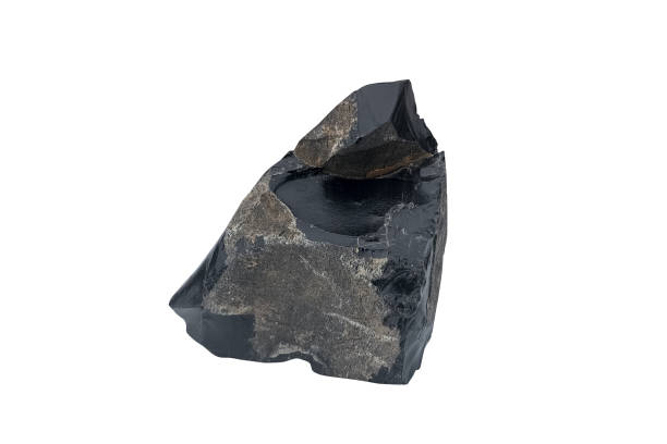 istock black volcanic obsidian isolated on white background 1661644404
