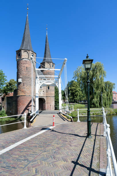 istock The Oostpoort (Eastern Gate) in Delft, Netherlands. 1661653741