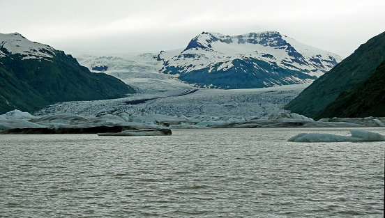 Heinabergsj kull Glacier, Vatnaj kull National Park - Iceland