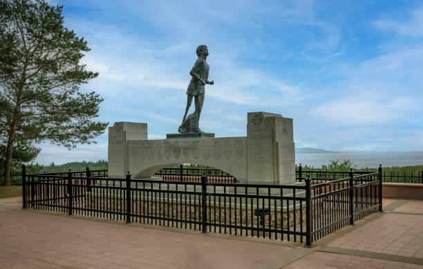 Terry Fox Monument - fotografia de stock