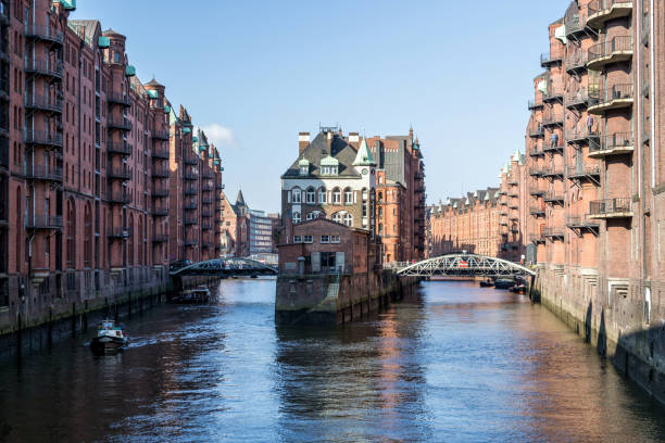 istock Speicherstadt in Hamburg, Germany 1661727136