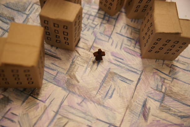 istock Fake city from the top 1661770587