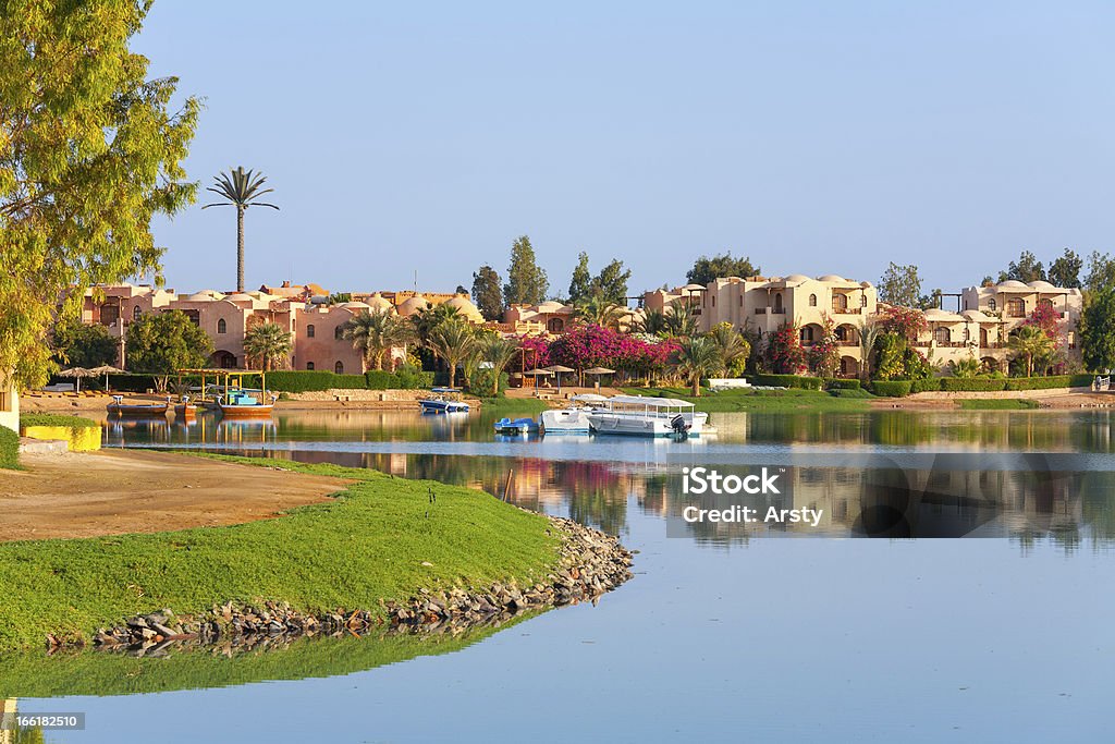 El Gouna. Egypt View of coastline at El Gouna. Egypt, North Africa El Gouna Stock Photo