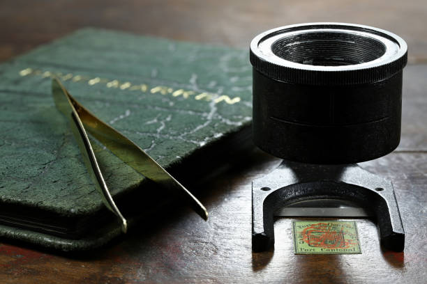 linen tester with 5 cent Geneva cantonal stamp from 1847