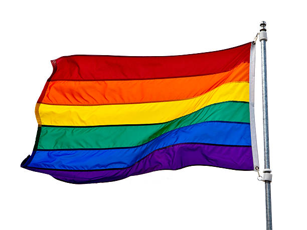 istock Gay Rainbow Flag 166186195