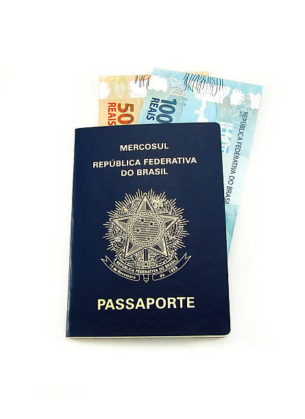 istock New currency from Brazil and passport 166186598