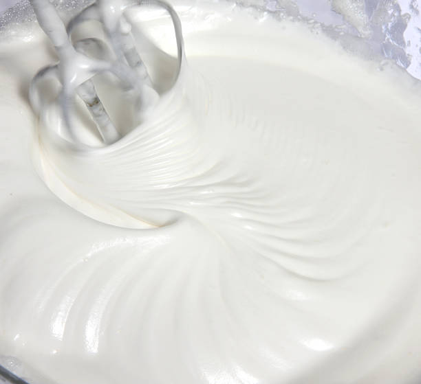 istock Wipping egg whites -preparation of Pavlova cake 166188792