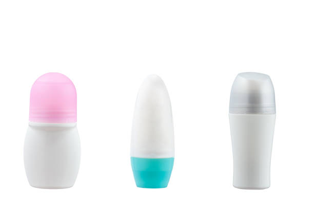 istock roll on deodorant isolated on white background. Non-brand deodorant 1661932539