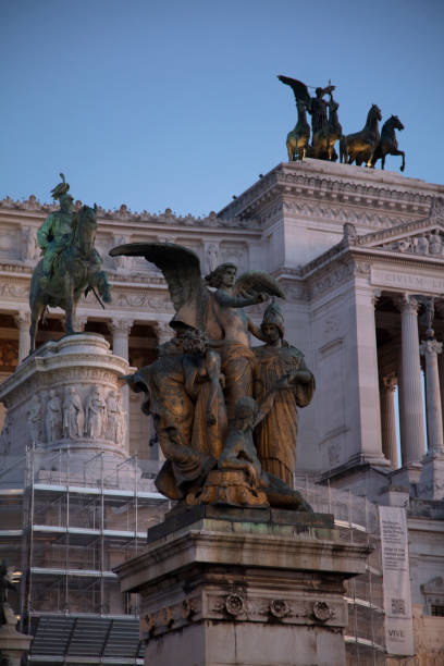 istock Sculptures on Altare della Patria 1661936276