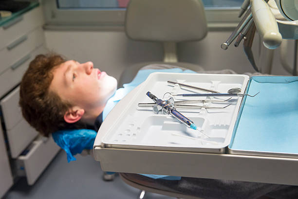 istock Patient waiting for the dentist 166193947