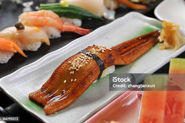 Aal Sushi Stockfoto und mehr Bilder von Asien - Asien, Feinschmecker-Essen, Fisch