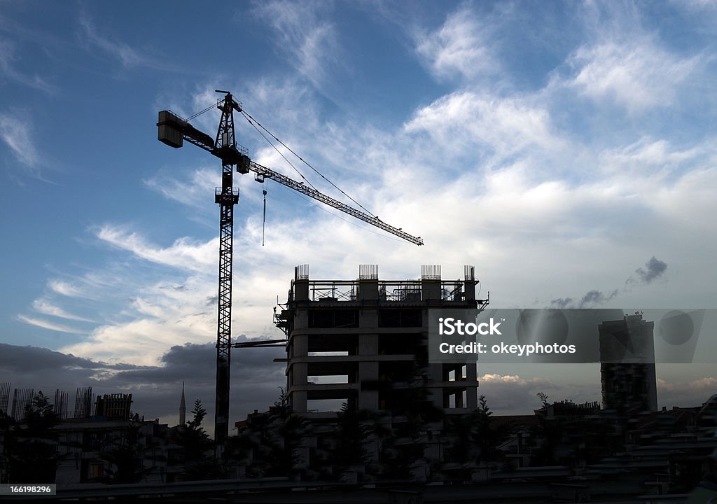 Grues et construction à Istanbul - Photo de Chantier de construction libre de droits