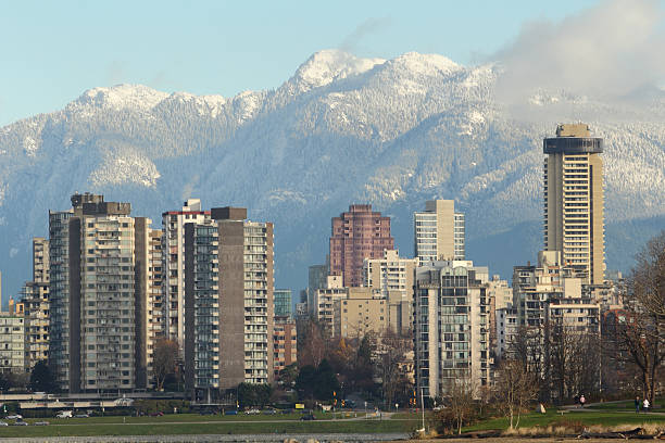istock Coast Mountains and Towers, Vancouver 166200942