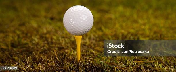 Golfball Auf Tee Stockfoto und mehr Bilder von Fotografie - Fotografie, Golf, Golfball