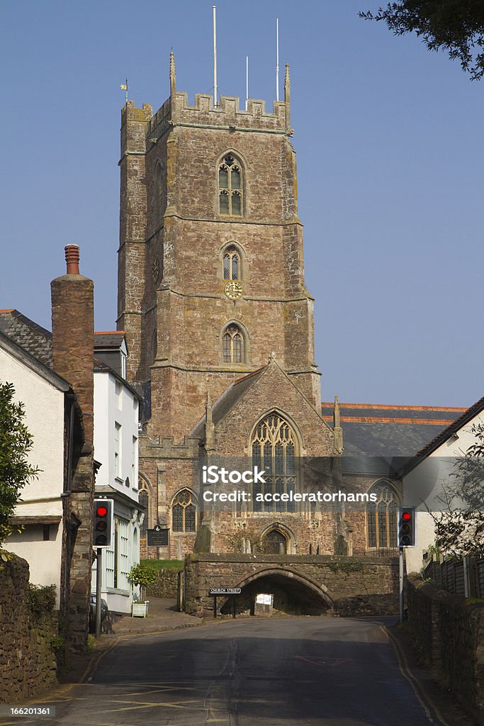 Dunster 교회 서머싯 영국 - 로열티 프리 0명 스톡 사진