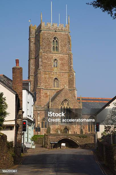 Dunster Kościół Somerset Anglia - zdjęcia stockowe i więcej obrazów Anglia - Anglia, Anglikanizm, Architektura