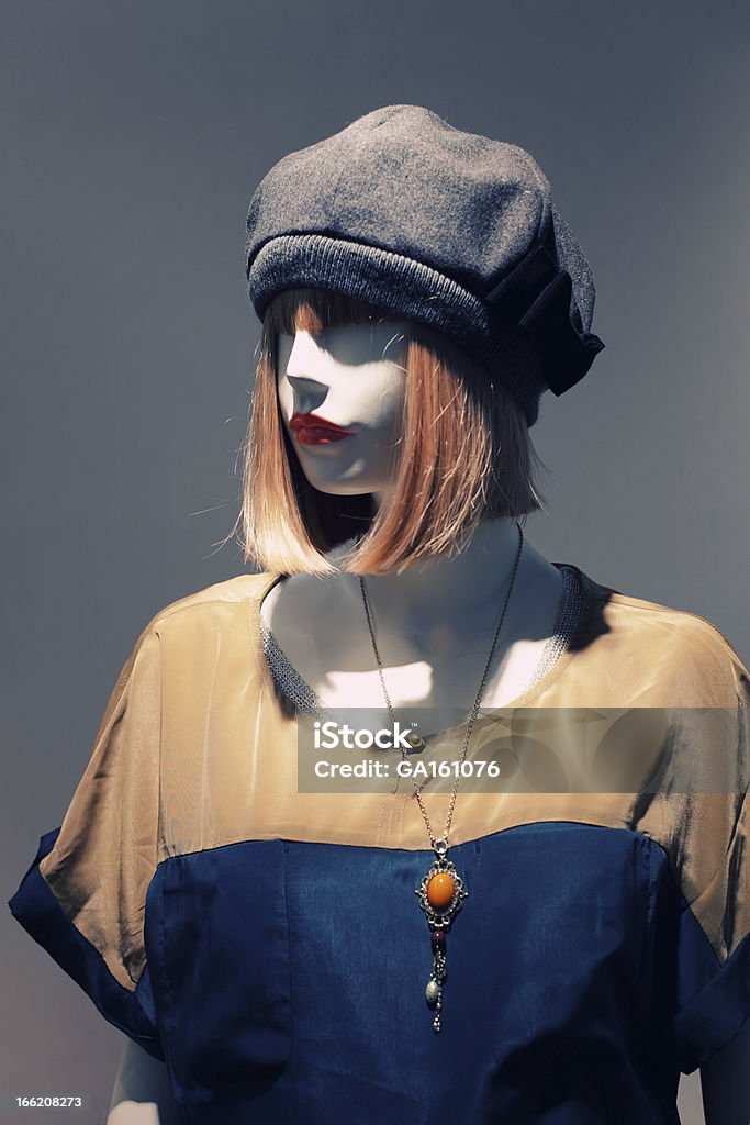 Close-up of 마네킹 만들진 패션 매장 - 로열티 프리 0명 스톡 사진