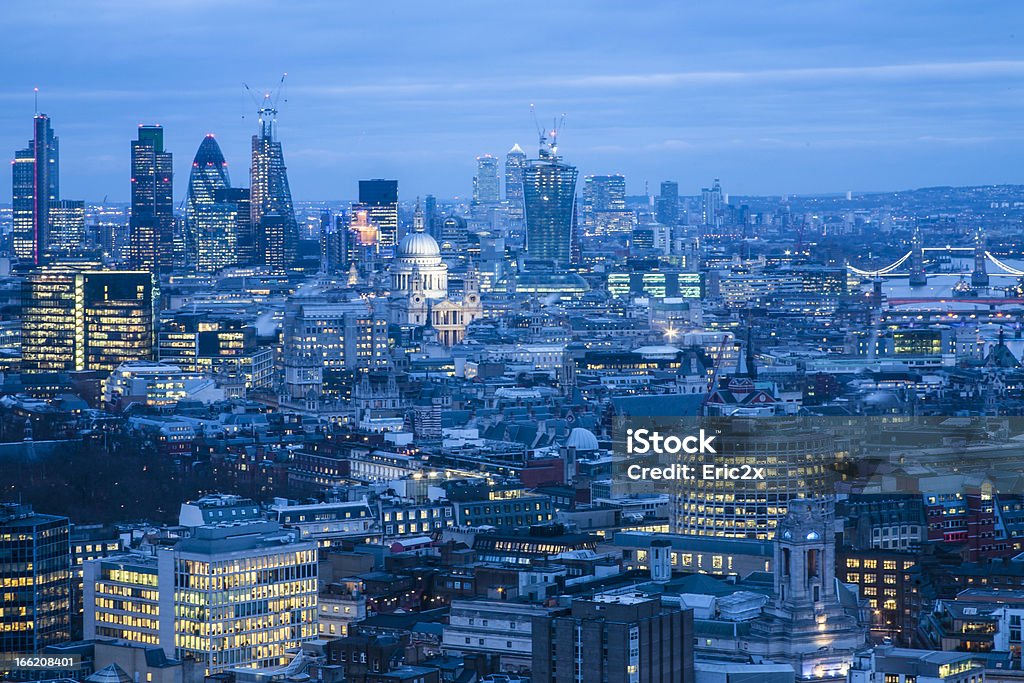 Skyline di Londra - Foto stock royalty-free di Ambientazione esterna