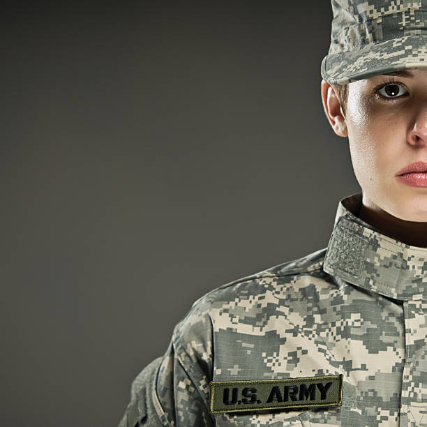 US Army Soldier stock photo