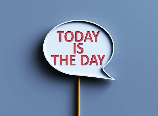 istock Today is the day reminder 1662112543