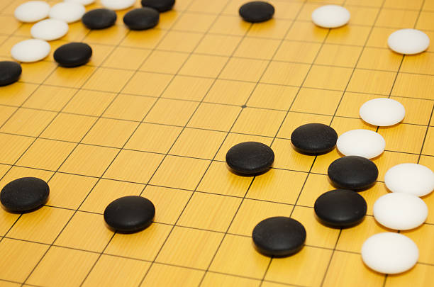 istock Scene from game of go 166211901