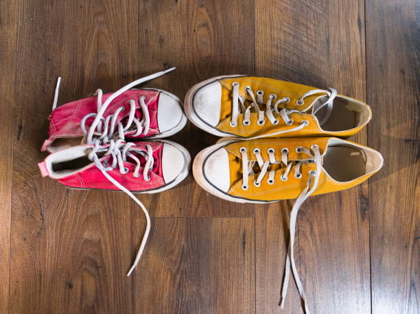 istock Pairs of Shoes 1662122720