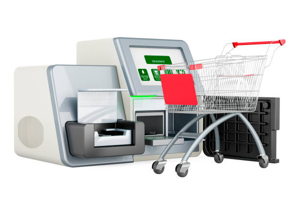 istock DNA sequencer with shopping cart. 3D rendering 1662128712