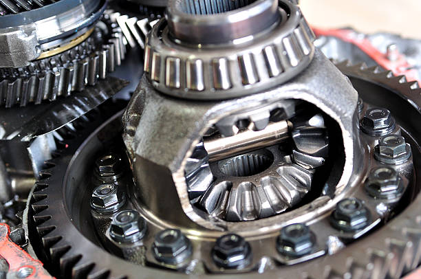 Differential. Differential from car gear box. selective focus stock pictures, royalty-free photos & images