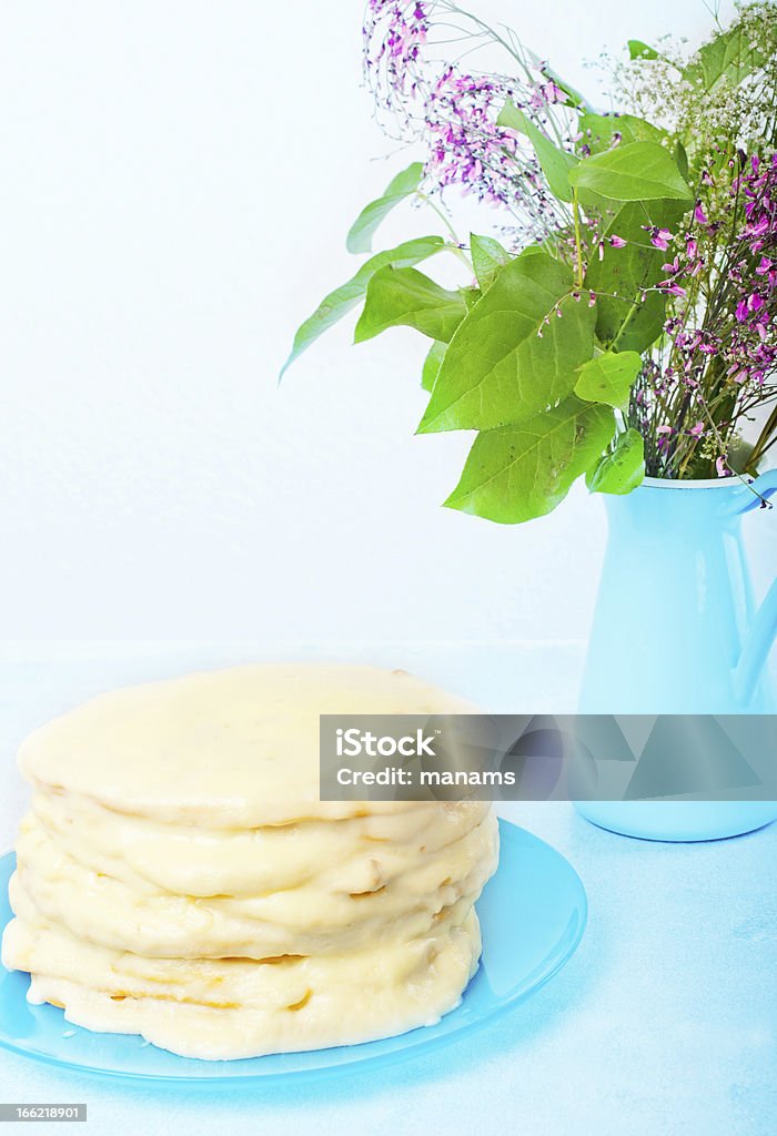 Caseras tarta de capas - Foto de stock de Alimento libre de derechos